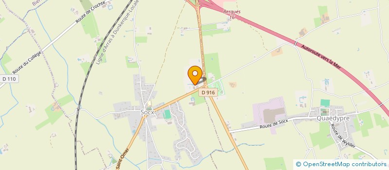 localisation de l'entreprise SCI BOUMI  SOCX