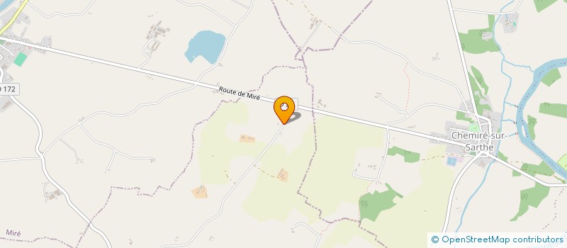 localisation de l'entreprise SCI BOUMOR  LES HAUTS-D'ANJOU