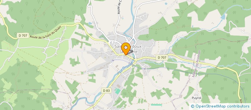 localisation de l'entreprise SCI BOUNA  SAINT-PARDOUX-LA-RIVIERE