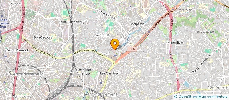 localisation de l'entreprise SCI BOUNAN MARSEILLE à MARSEILLE