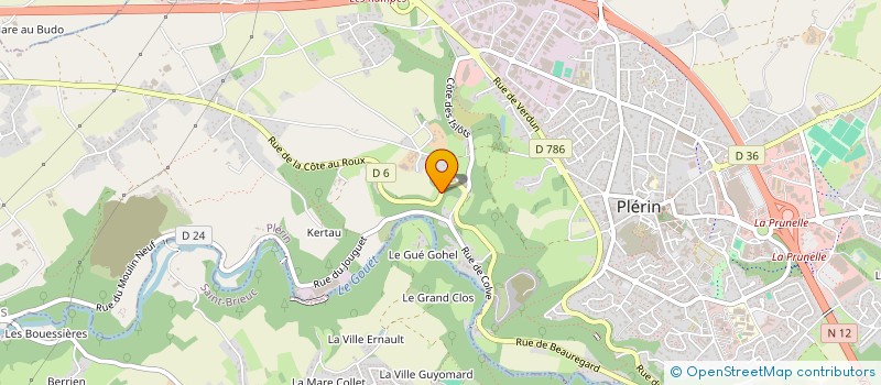 localisation de l'entreprise SCI BOUNAY  PLERIN