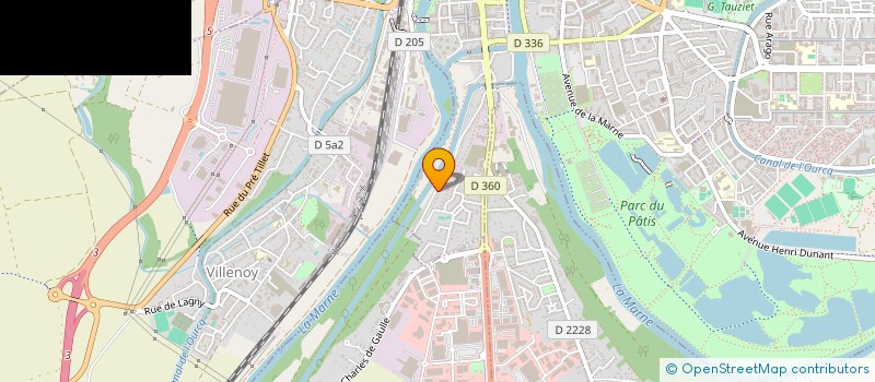 localisation de l'entreprise SCI BOUNEB F & D  DOMLOUP