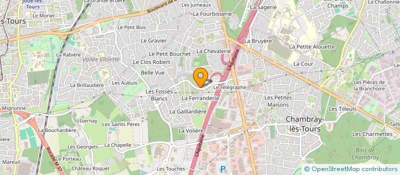 localisation de l'entreprise SCI BOUNGOU  CHAMBRAY-LES-TOURS