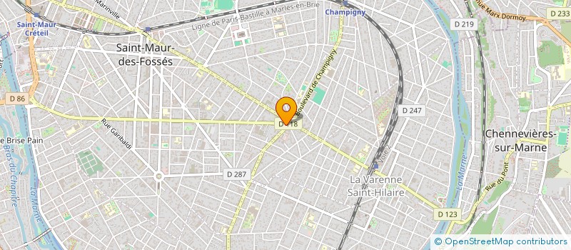 localisation de l'entreprise SCI BOUNOUA à SAINT-MAUR-DES-FOSSES