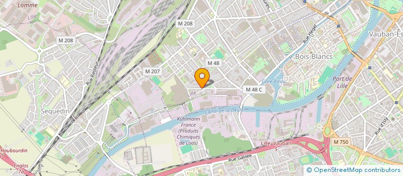 localisation de l'entreprise SCI BOUNTY à LILLE