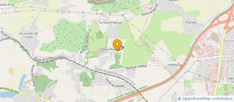 localisation de l'entreprise SCI BOUNY  SAINT-NAZAIRE