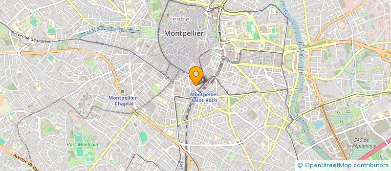 localisation de l'entreprise SCI BOUPHA à MONTPELLIER