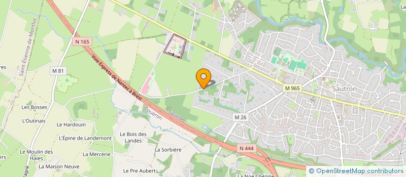 localisation de l'entreprise SCI BOUQUET-NADAUD à SAUTRON
