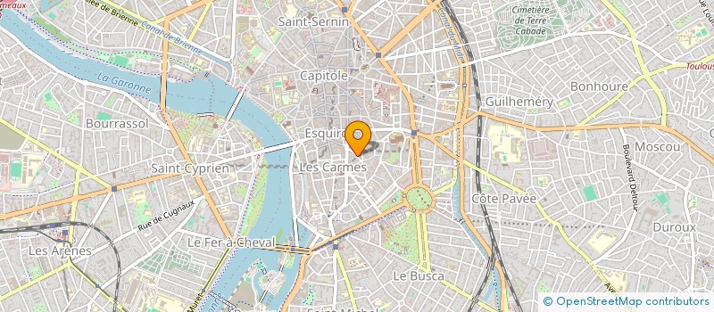 localisation de l'entreprise SCI BOUQUIERES  TOULOUSE