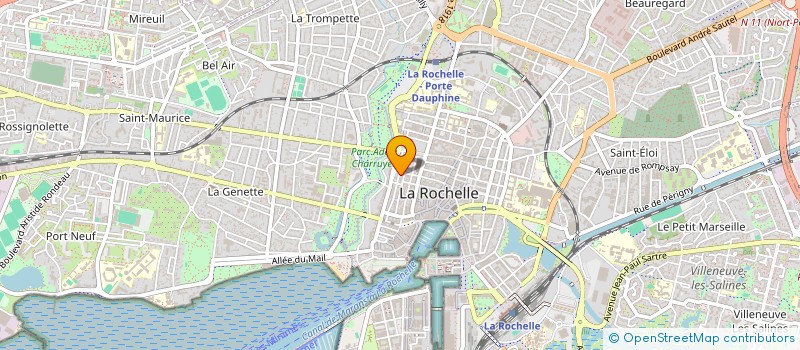 localisation de l'entreprise SCI BOUQUIN  LA ROCHELLE