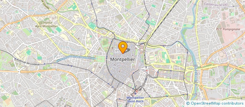 localisation de l'entreprise SCI BOUQUINERIE DU LANGUEDOC à MONTPELLIER