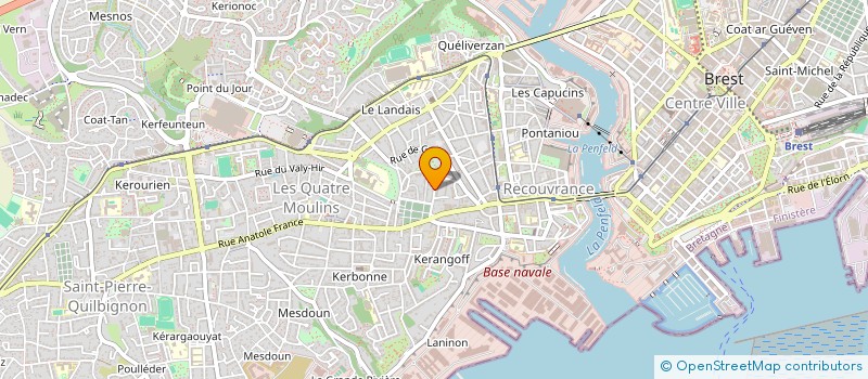 localisation de l'entreprise SCI BOURAYNE  BREST