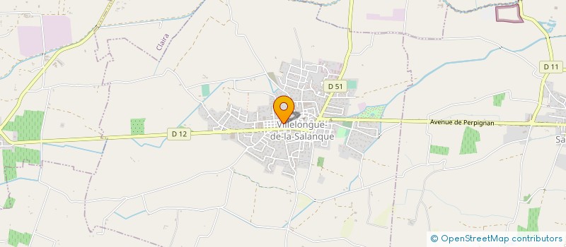 localisation de l'entreprise SCI BOURBAO IMMOBILIER  VILLELONGUE-DE-LA-SALANQUE