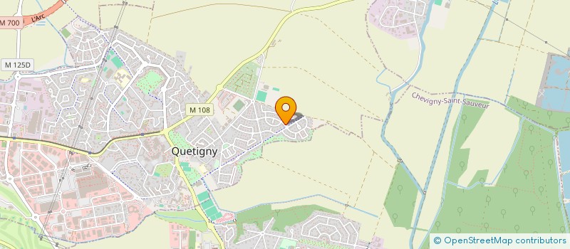 localisation de l'entreprise SCI BOURBERAIN  QUETIGNY