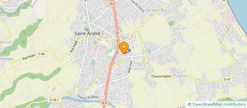 localisation de l'entreprise SCI BOURBON à SAINT-ANDRE