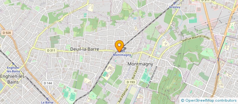 localisation de l'entreprise SCI BOURCIN II  MONTMAGNY