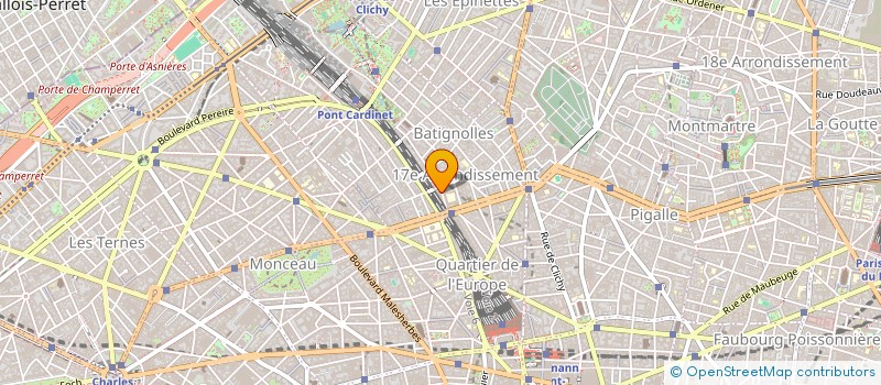 localisation de l'entreprise SCI BOURDAMES  PARIS