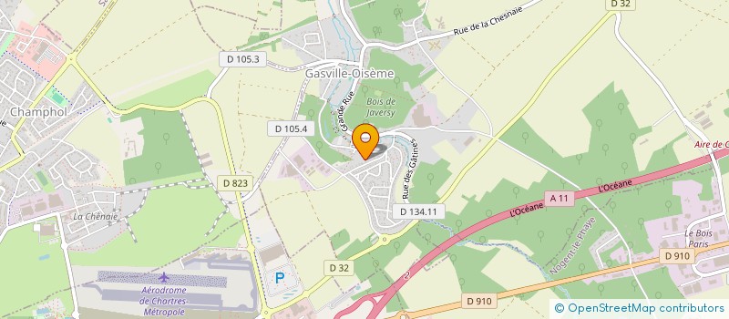 localisation de l'entreprise SCI BOURDELAS Y à GASVILLE OISEME