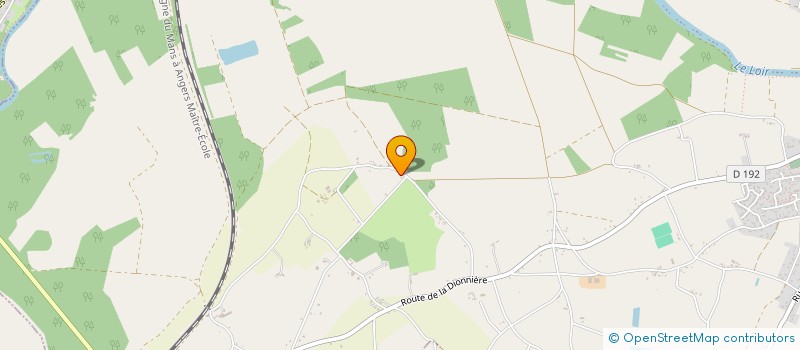 localisation de l'entreprise SCI BOURDELLE  SEICHES-SUR-LE-LOIR