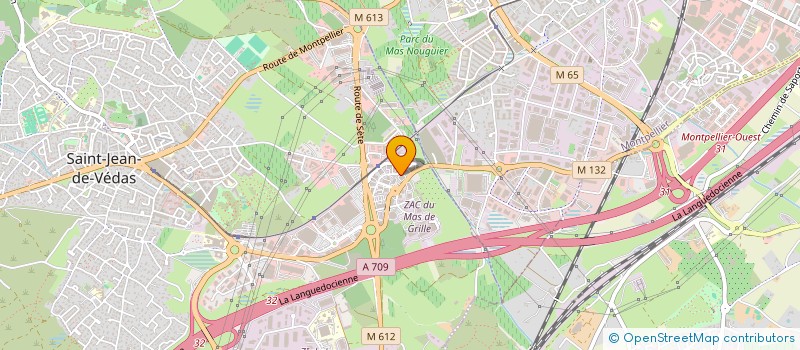 localisation de l'entreprise SCI BOURDOISEAU  SAINT-JEAN-DE-VEDAS