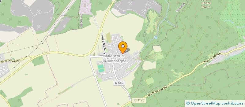 localisation de l'entreprise SCI BOURDOUXHE-MOMMER  AMNEVILLE