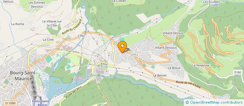 localisation de l'entreprise SCI BOURG COMMERCES  SEEZ