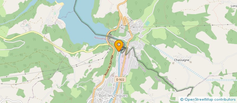 localisation de l'entreprise SCI BOURG LASTIC  BORT-LES-ORGUES