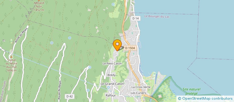 localisation de l'entreprise SCI BOURG MOREL  LE BOURGET-DU-LAC