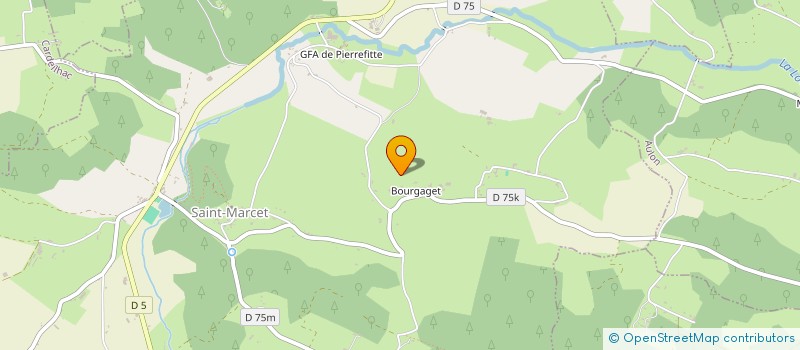 localisation de l'entreprise SCI BOURGAGET à SAINT-MARCET