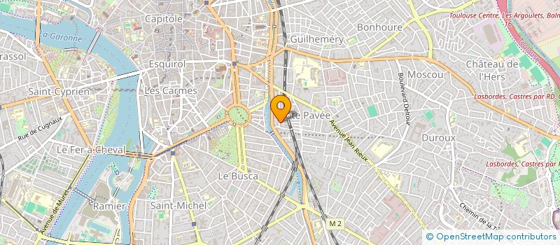localisation de l'entreprise SCI BOURGAIN IMMO à TOULOUSE