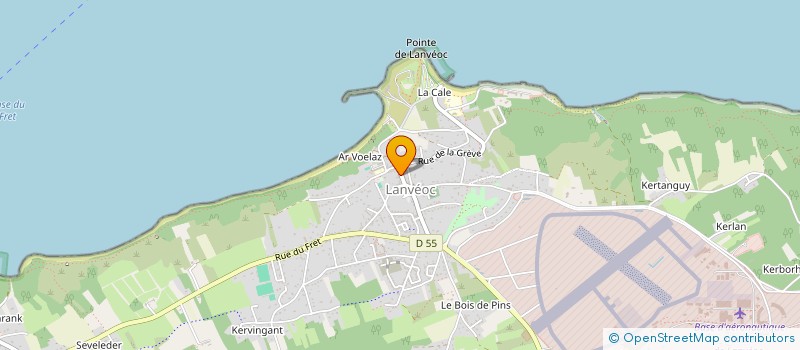 localisation de l'entreprise SCI BOURGALET  LANVEOC