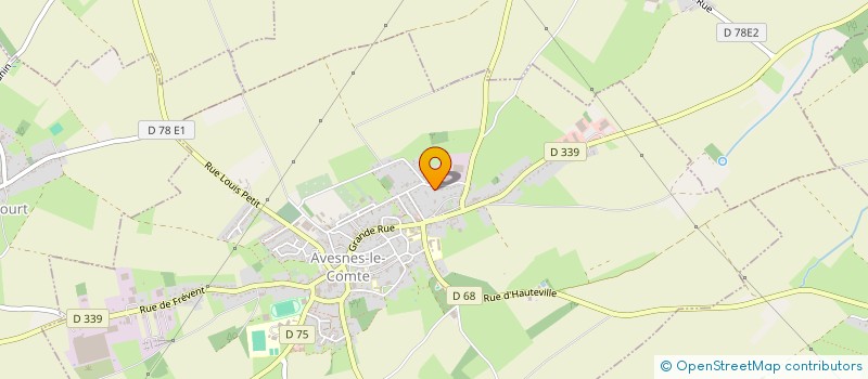 localisation de l'entreprise SCI BOURGELAT  AVESNES-LE-COMTE