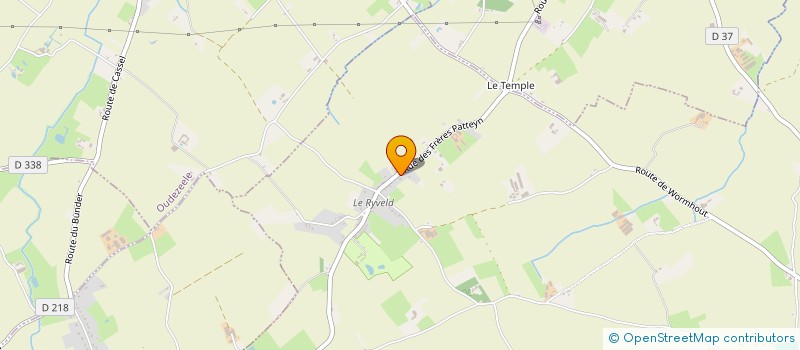 localisation de l'entreprise SCI BOURGEOIS 1  STEENVOORDE