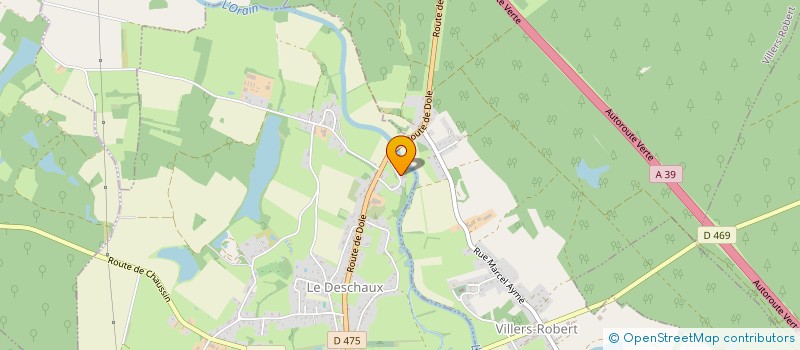 localisation de l'entreprise SCI BOURGEOIS  LE DESCHAUX