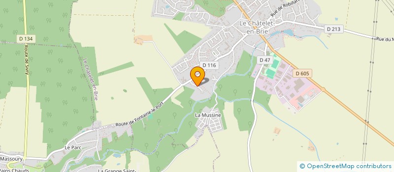 localisation de l'entreprise SCI BOURGEOIS FAMILLE  LES ECRENNES