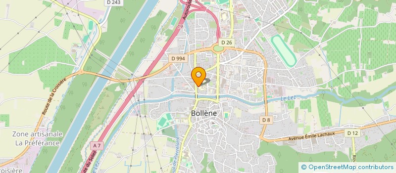 localisation de l'entreprise SCI BOURGEOISE  MONDRAGON