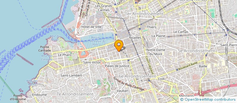 localisation de l'entreprise SCI BOURGOGNE à MARSEILLE