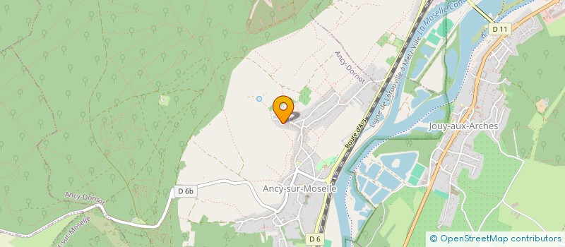 localisation de l'entreprise SCI BOURGOGNE  ANCY-DORNOT