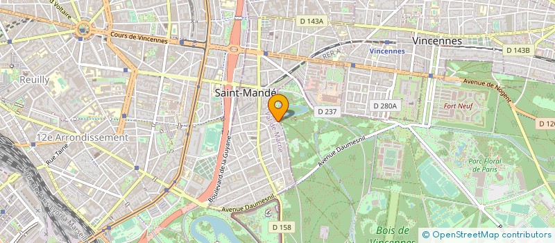 localisation de l'entreprise SCI BOURGOIS PERE ET FILS à SAINT-MANDE