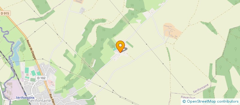 localisation de l'entreprise SCI BOURGUERELLE  SERIFONTAINE