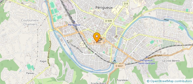 localisation de l'entreprise SCI BOURGUET à PERIGUEUX