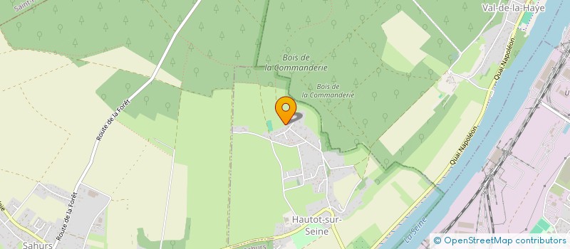 localisation de l'entreprise SCI BOURHIS FAMIGLIA  HAUTOT-SUR-SEINE