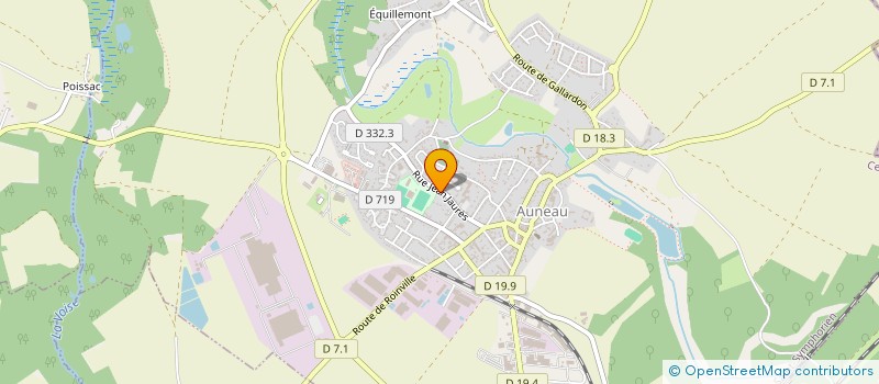 localisation de l'entreprise SCI BOURIG à AUNEAU-BLEURY-SAINT-SYMPHORIEN