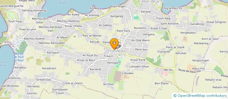 localisation de l'entreprise SCI BOURMAUD  LANDEDA