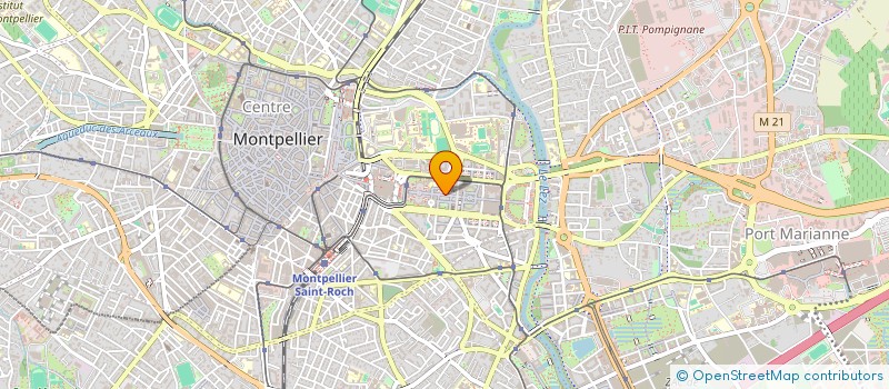 localisation de l'entreprise SCI BOURMAULT-DAURIAT à MONTPELLIER