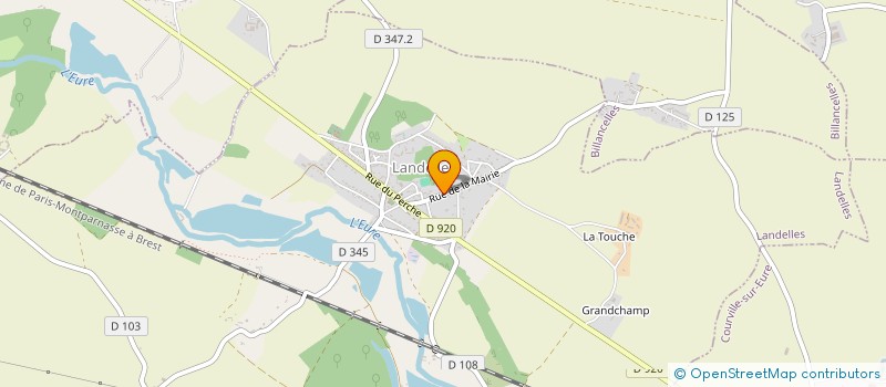 localisation de l'entreprise SCI BOURNE à DANGERS