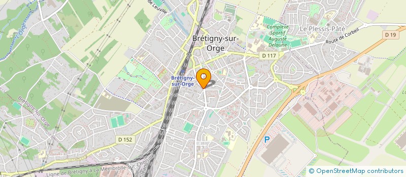 localisation de l'entreprise SCI BOURREAU à BRETIGNY-SUR-ORGE