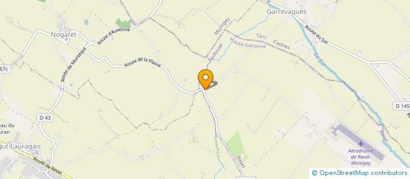 localisation de l'entreprise SCI BOURREL  REVEL