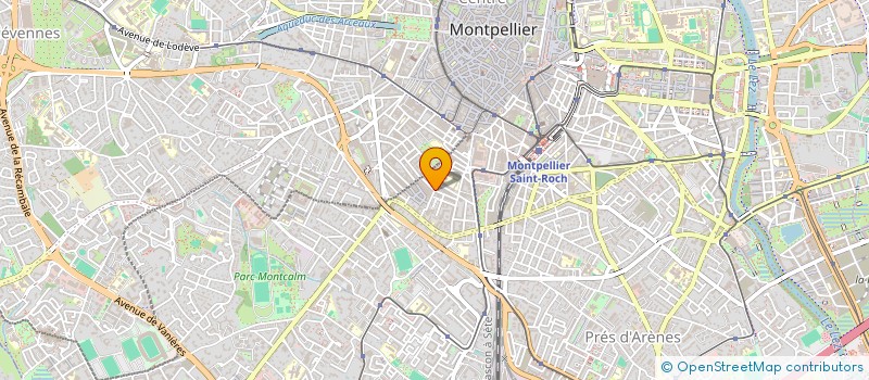 localisation de l'entreprise SCI BOURRELY à MONTPELLIER