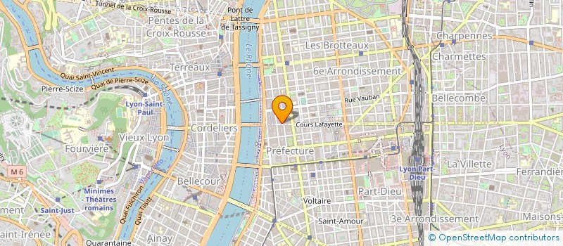 localisation de l'entreprise SCI BOURRU à LYON